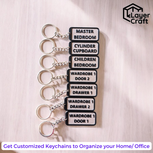 Home/Office Customized Keychains | Declutter Your Keys, Simplify Your Life