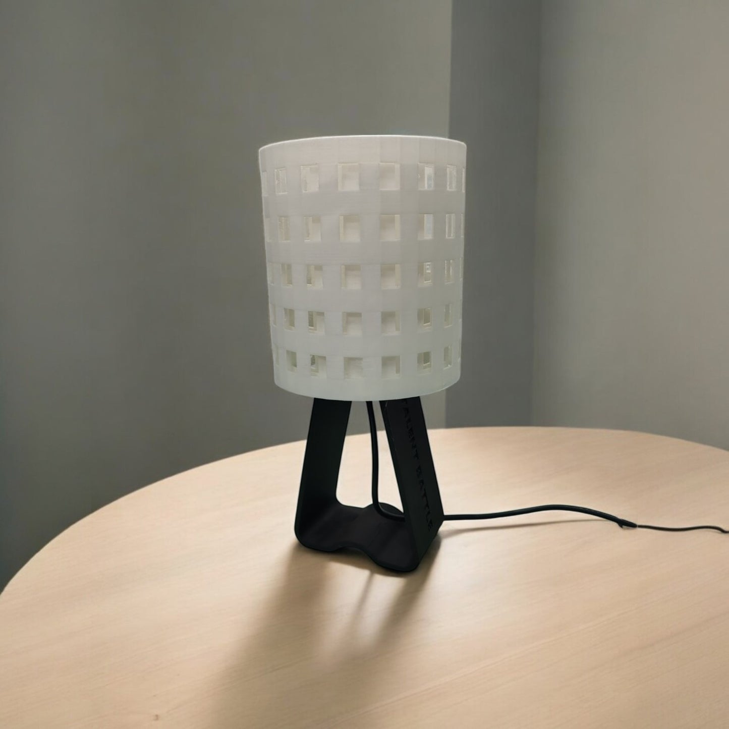 Checkered Lamp