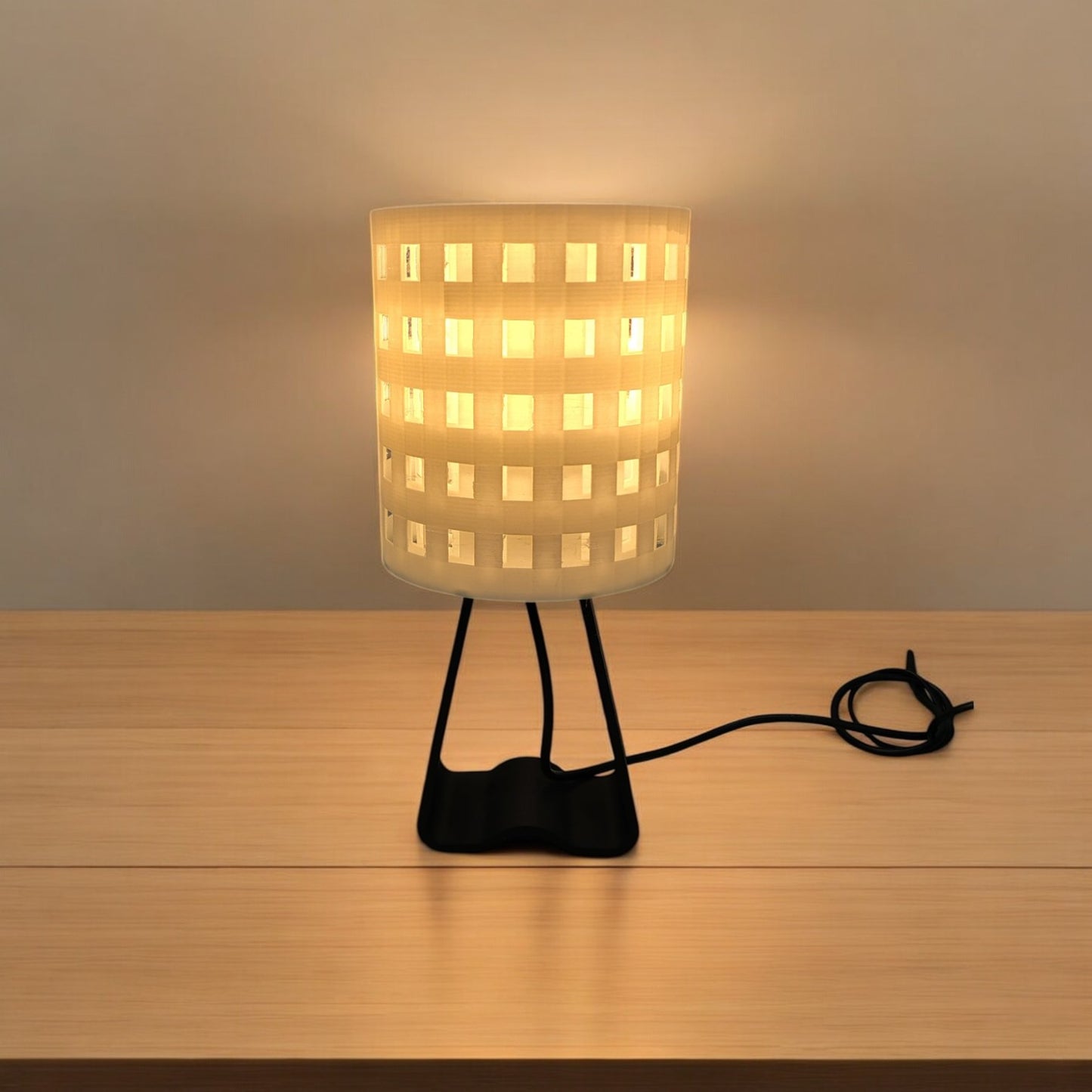 Checkered Lamp