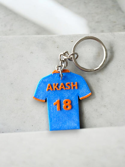 Customized Sports Jersey Keychain