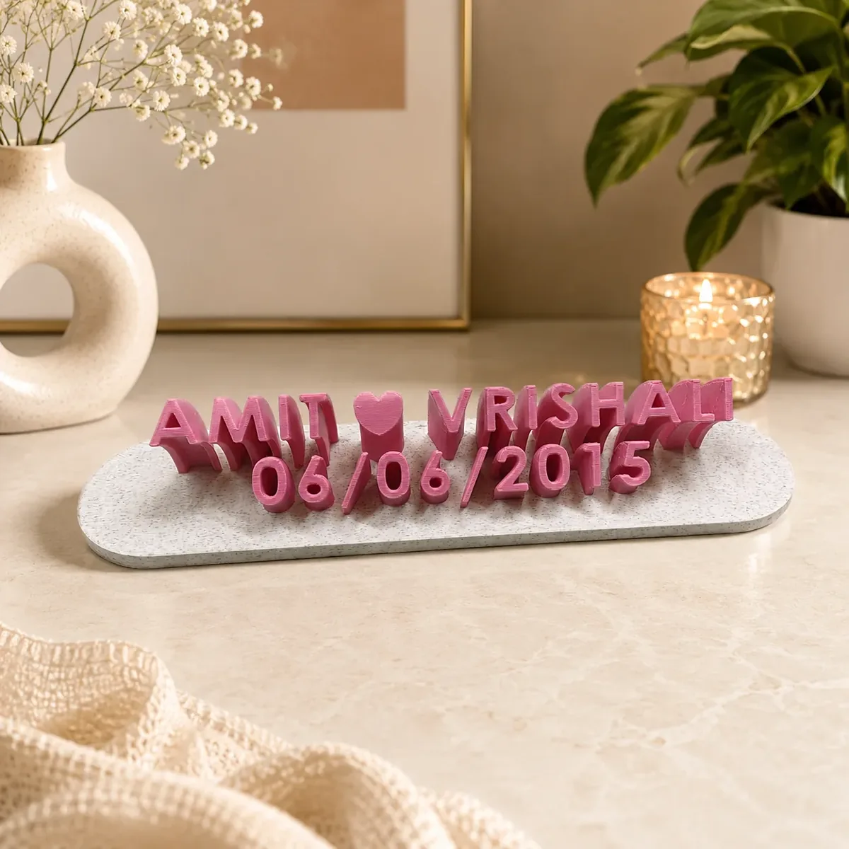 Keepsake Name Sign